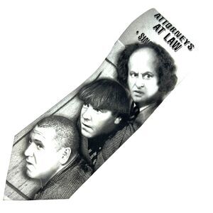 Ralph Marlin Three Stooges™ Mens Novelty Necktie Dewey, Cheatem & Howe Attorneys